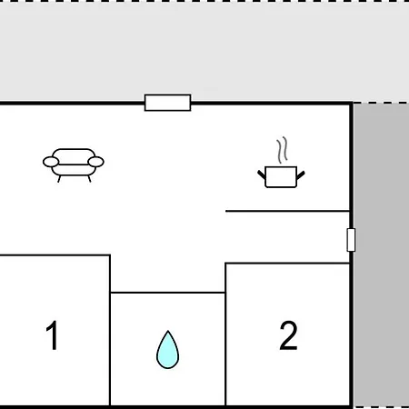 Two-bedroom In Ferienhaus *